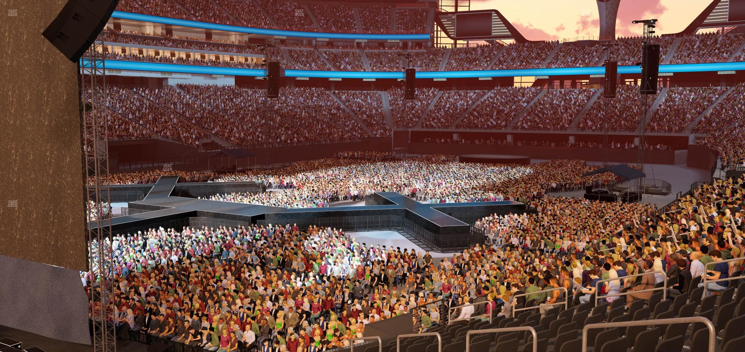 Allegiant Stadium - Section 119 Seat View