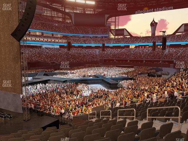 Allegiant Stadium - Section 119 Seat View