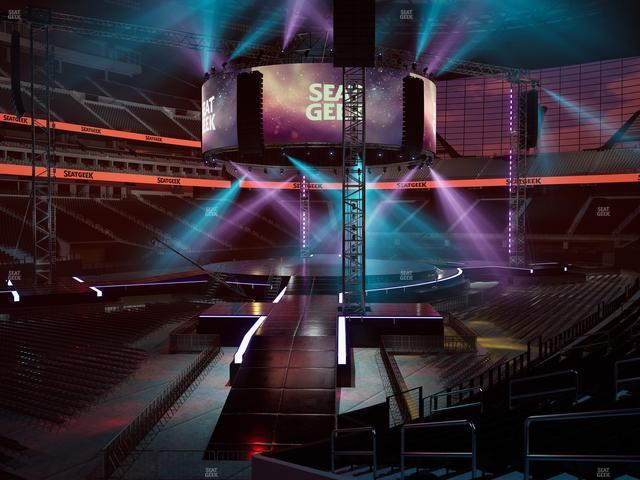 Allegiant Stadium - Section 119 Seat View