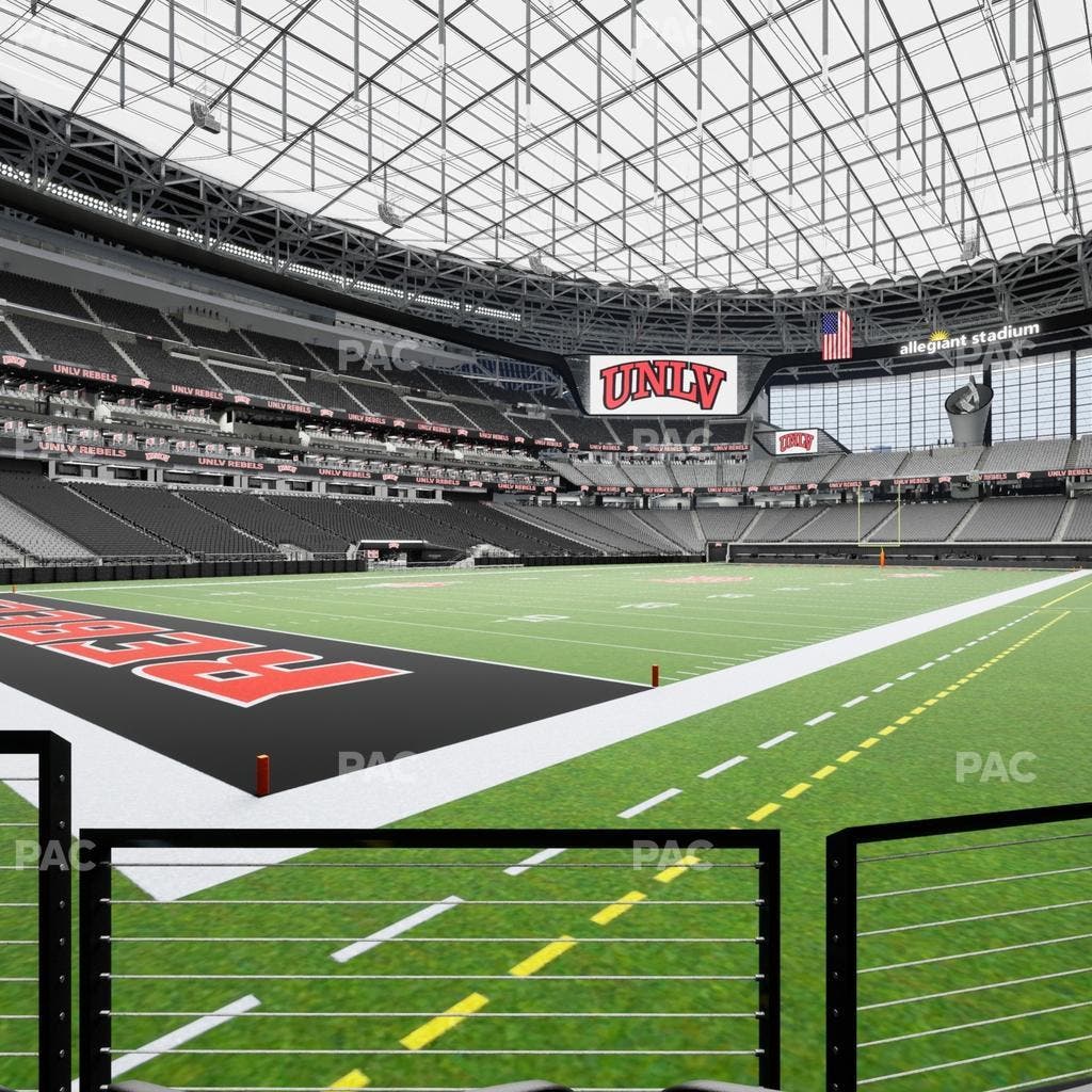 Allegiant Stadium - Section 119 Seat View
