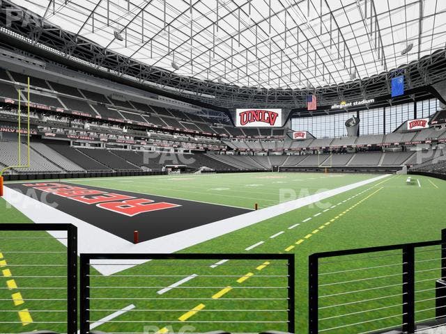 Allegiant Stadium - Section 119 Seat View