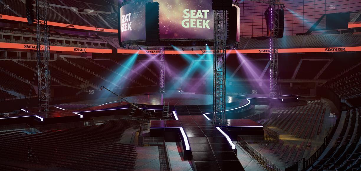 Allegiant Stadium - Section 120 Seat View