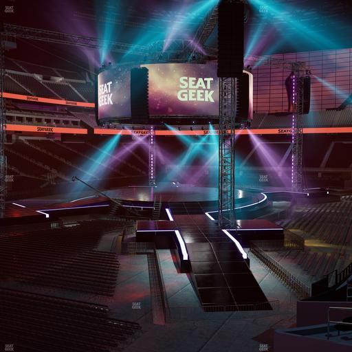 Allegiant Stadium - Section 120 Seat View