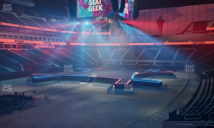 Allegiant Stadium - Section 120 Seat View