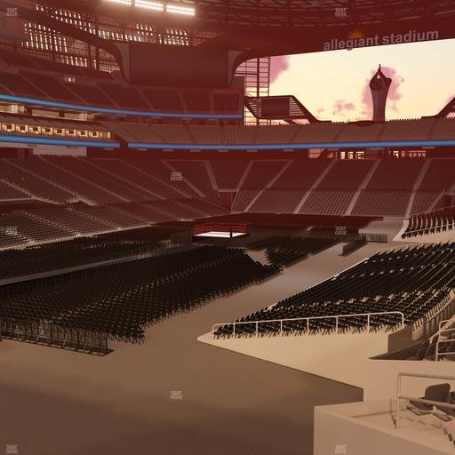 Allegiant Stadium - Section 120 Seat View