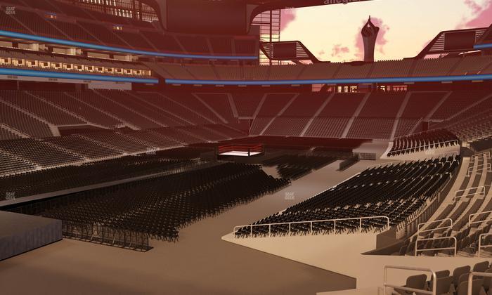 Allegiant Stadium - Section 120 Seat View