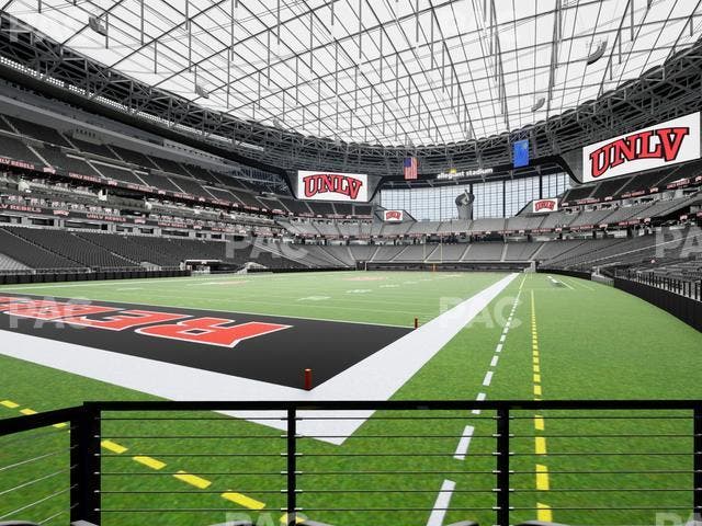 Allegiant Stadium - Section 120 Seat View