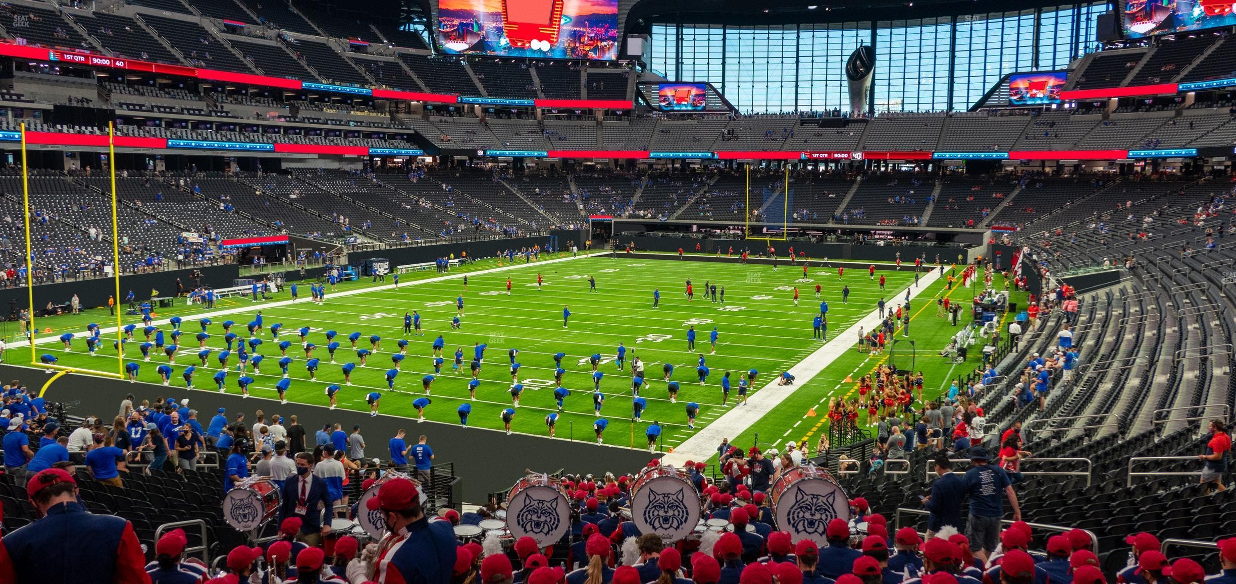 Allegiant Stadium - Section 120 Seat View