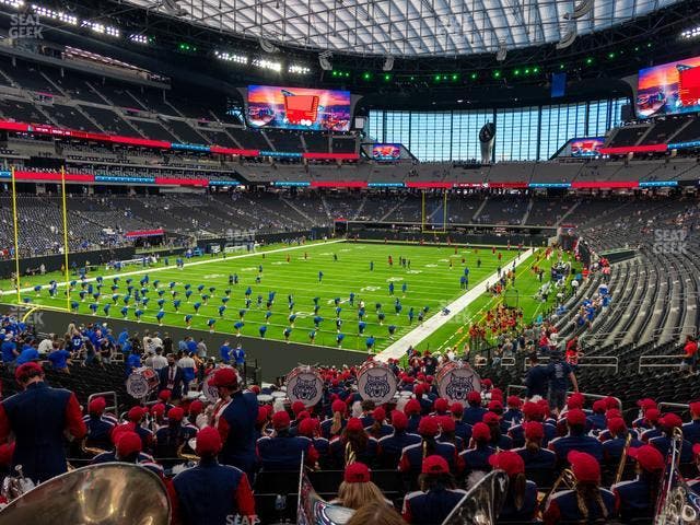 Allegiant Stadium - Section 120 Seat View