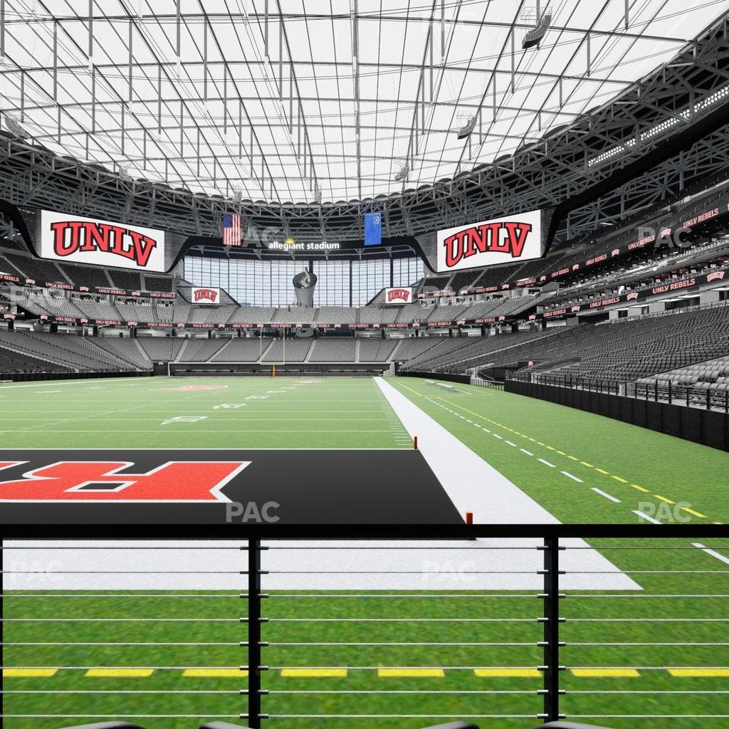 Allegiant Stadium - Section 121 Seat View