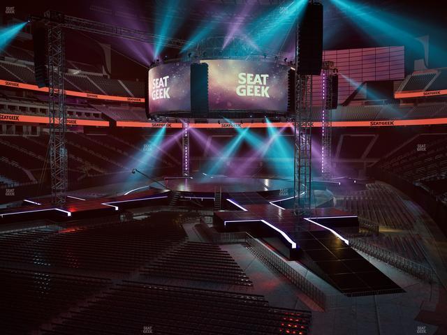 Allegiant Stadium - Section 121 Seat View