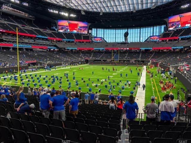Allegiant Stadium - Section 121 Seat View