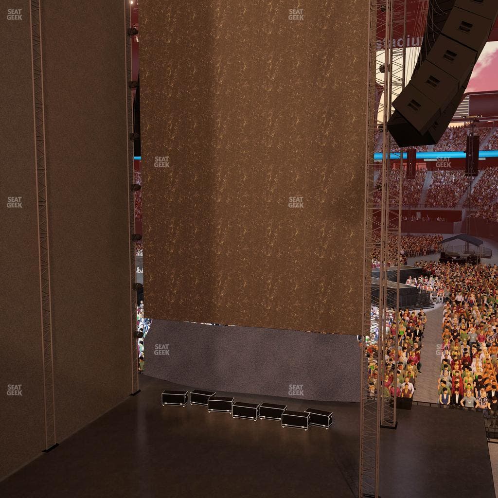 Allegiant Stadium - Section 121 Seat View