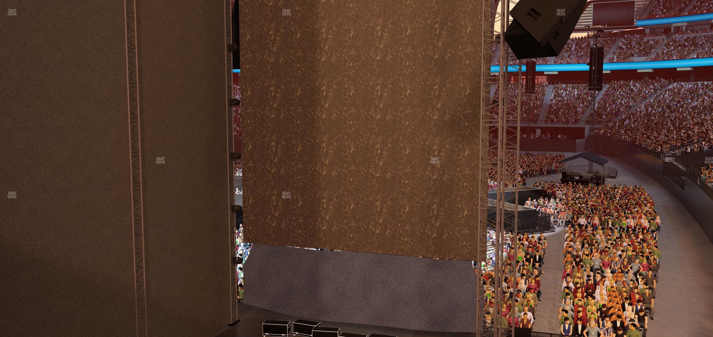 Allegiant Stadium - Section 121 Seat View