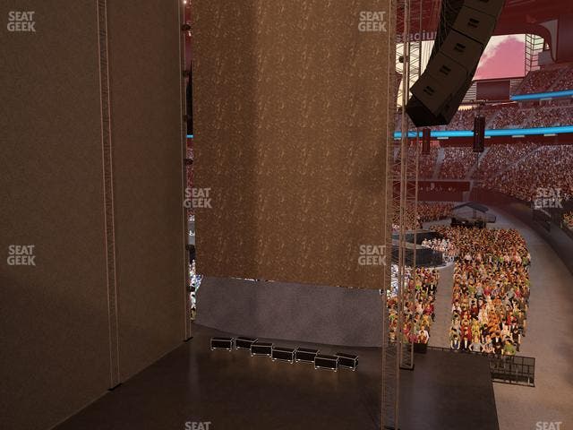 Allegiant Stadium - Section 121 Seat View