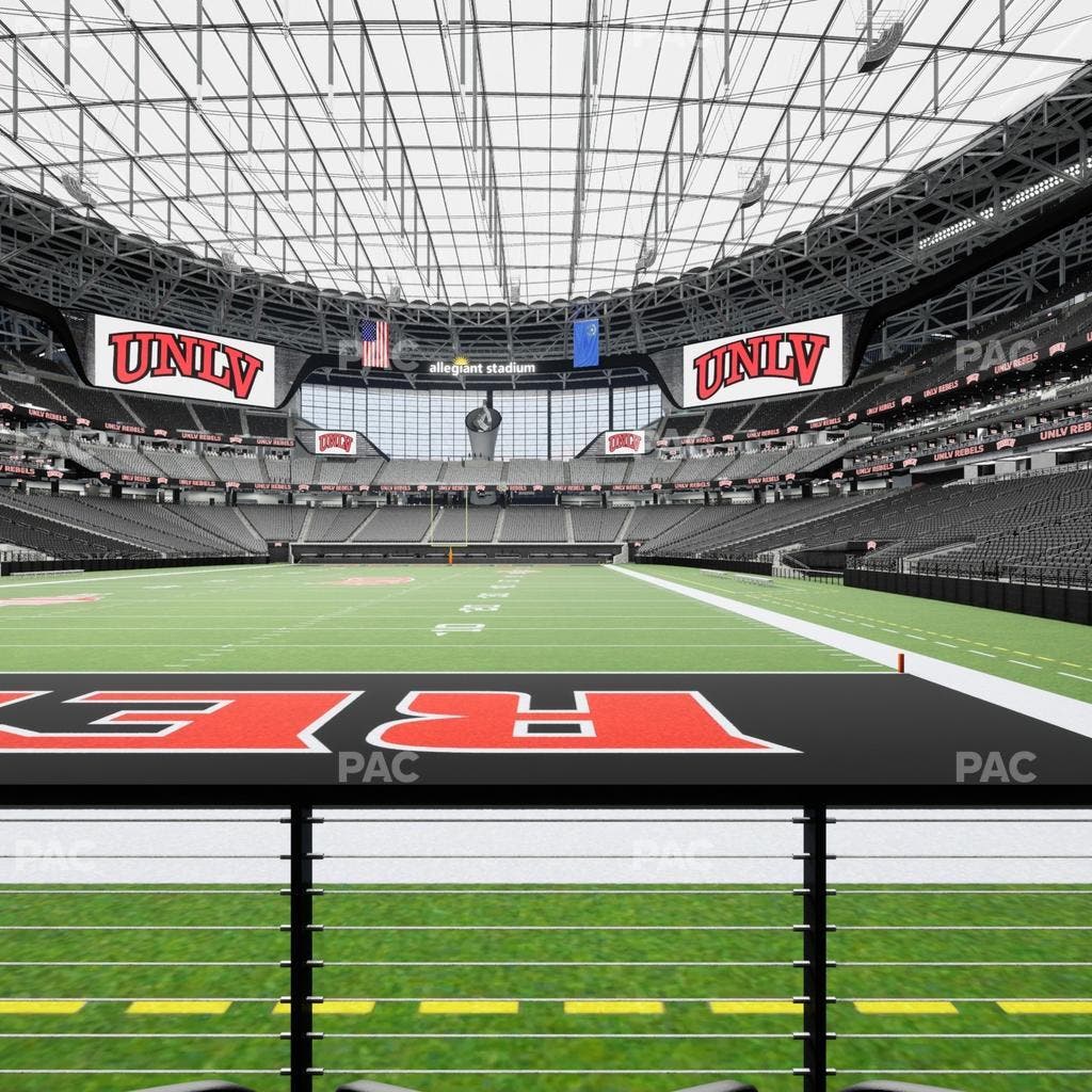 Allegiant Stadium - Section 122 Seat View