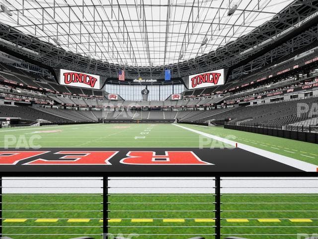 Allegiant Stadium - Section 122 Seat View