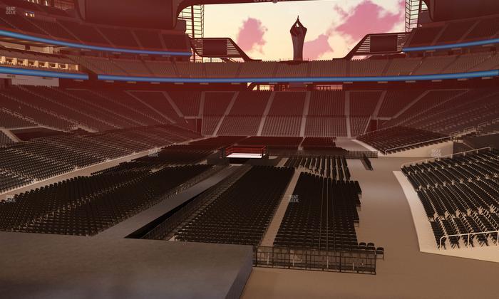 Allegiant Stadium - Section 122 Seat View