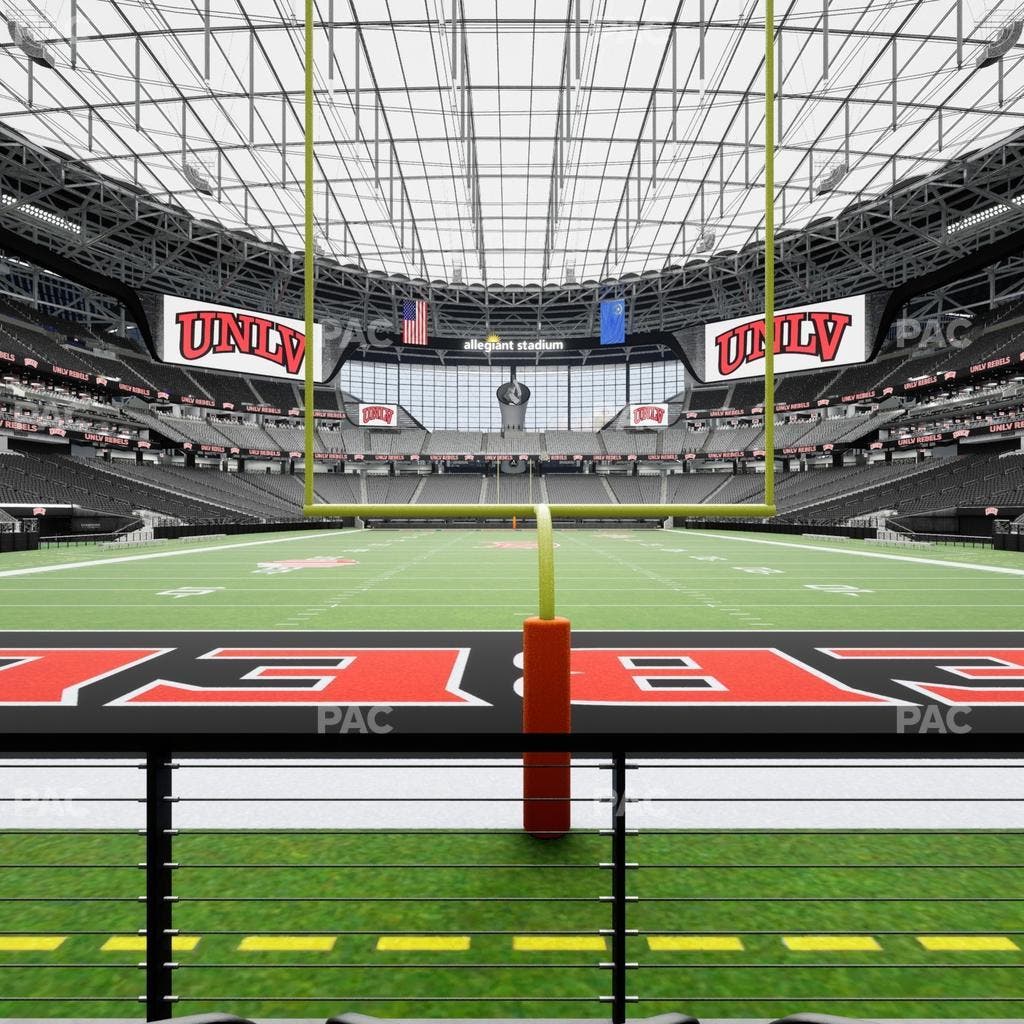 Allegiant Stadium - Section 123 Seat View