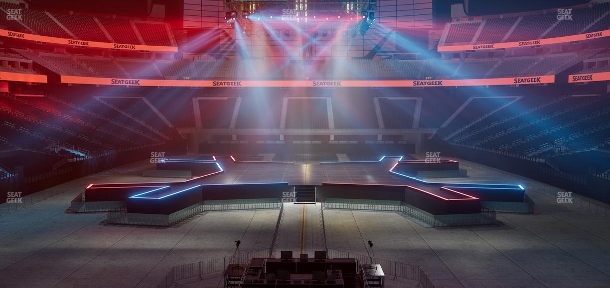 Allegiant Stadium - Section 123 Seat View