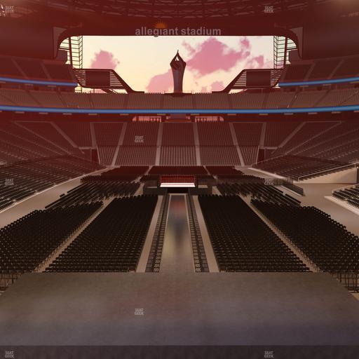 Allegiant Stadium - Section 123 Seat View