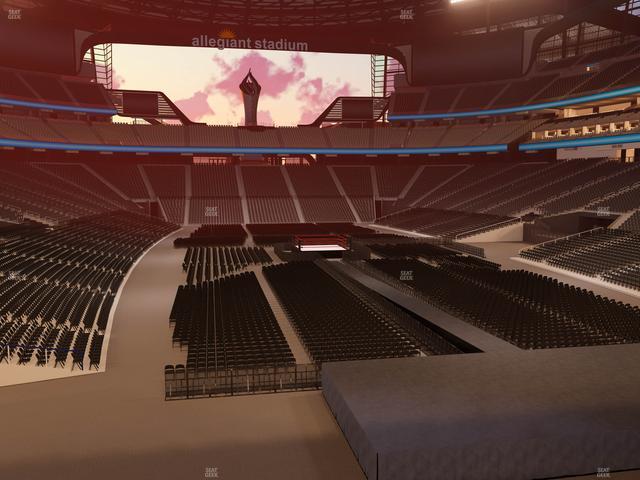 Allegiant Stadium - Section 124 Seat View Allegiant Stadium - Section 124 Seat View