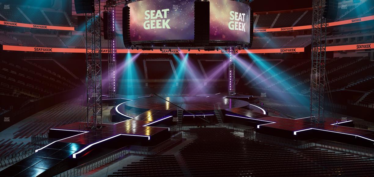 Allegiant Stadium - Section 124 Seat View