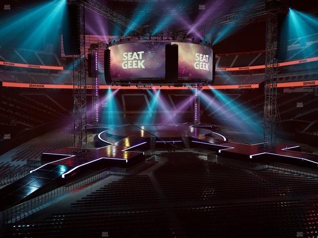 Allegiant Stadium - Section 124 Seat View