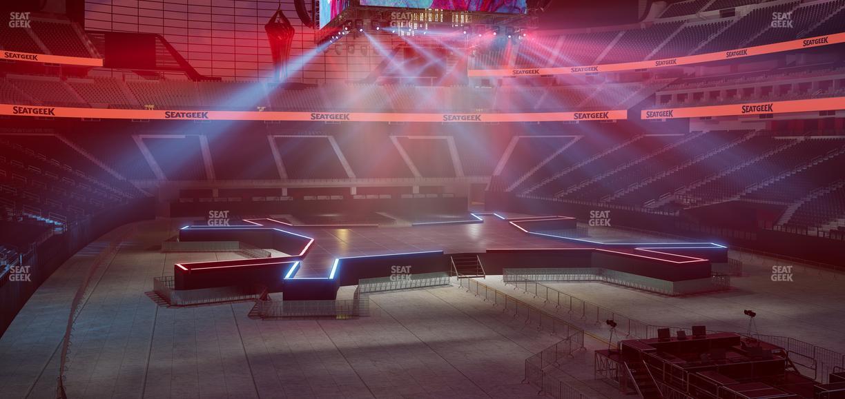 Allegiant Stadium - Section 125 Seat View