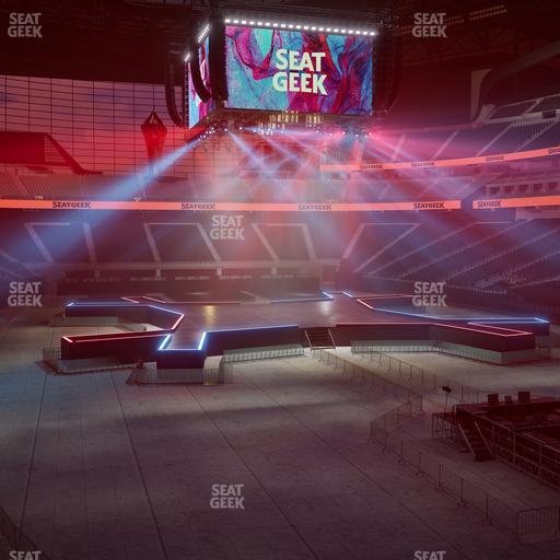 Allegiant Stadium - Section 125 Seat View