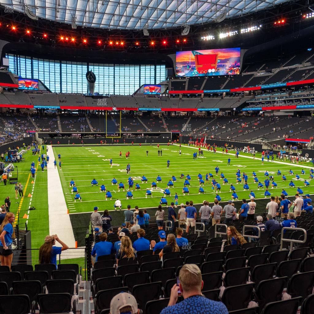 Allegiant Stadium - Section 125 Seat View