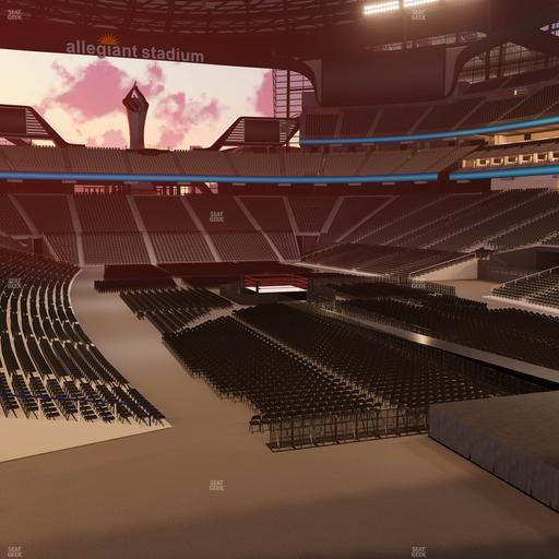 Allegiant Stadium - Section 125 Seat View