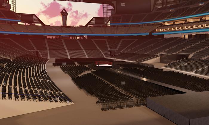 Allegiant Stadium - Section 125 Seat View