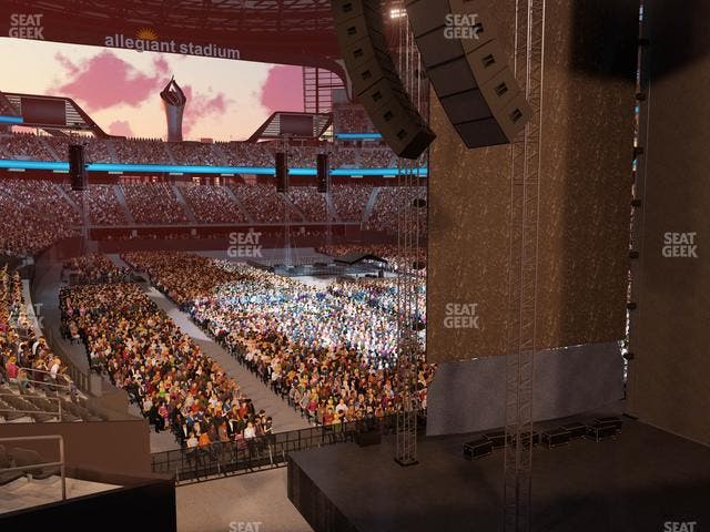 Allegiant Stadium - Section 126 Seat View