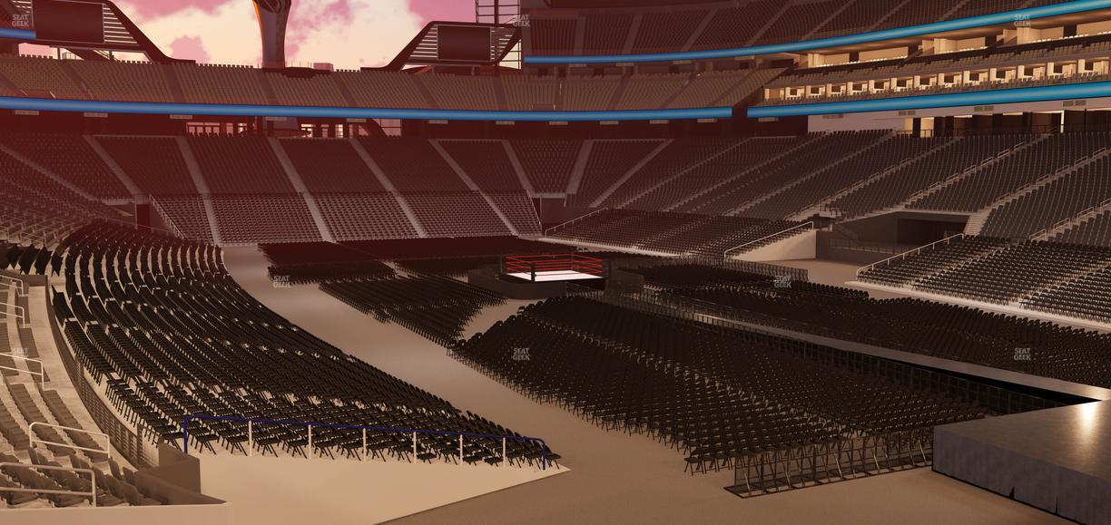 Allegiant Stadium - Section 126 Seat View