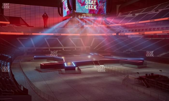 Allegiant Stadium - Section 126 Seat View