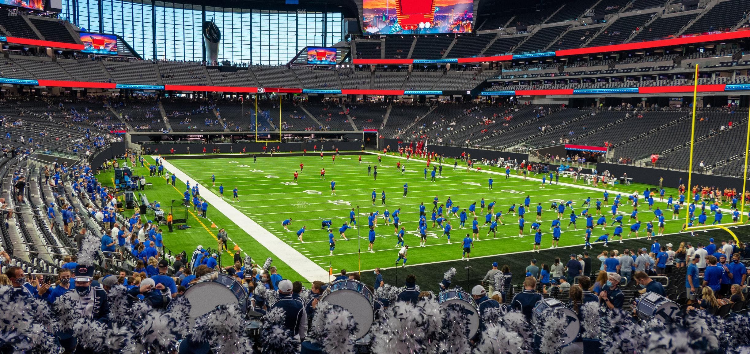 Allegiant Stadium - Section 126 Seat View