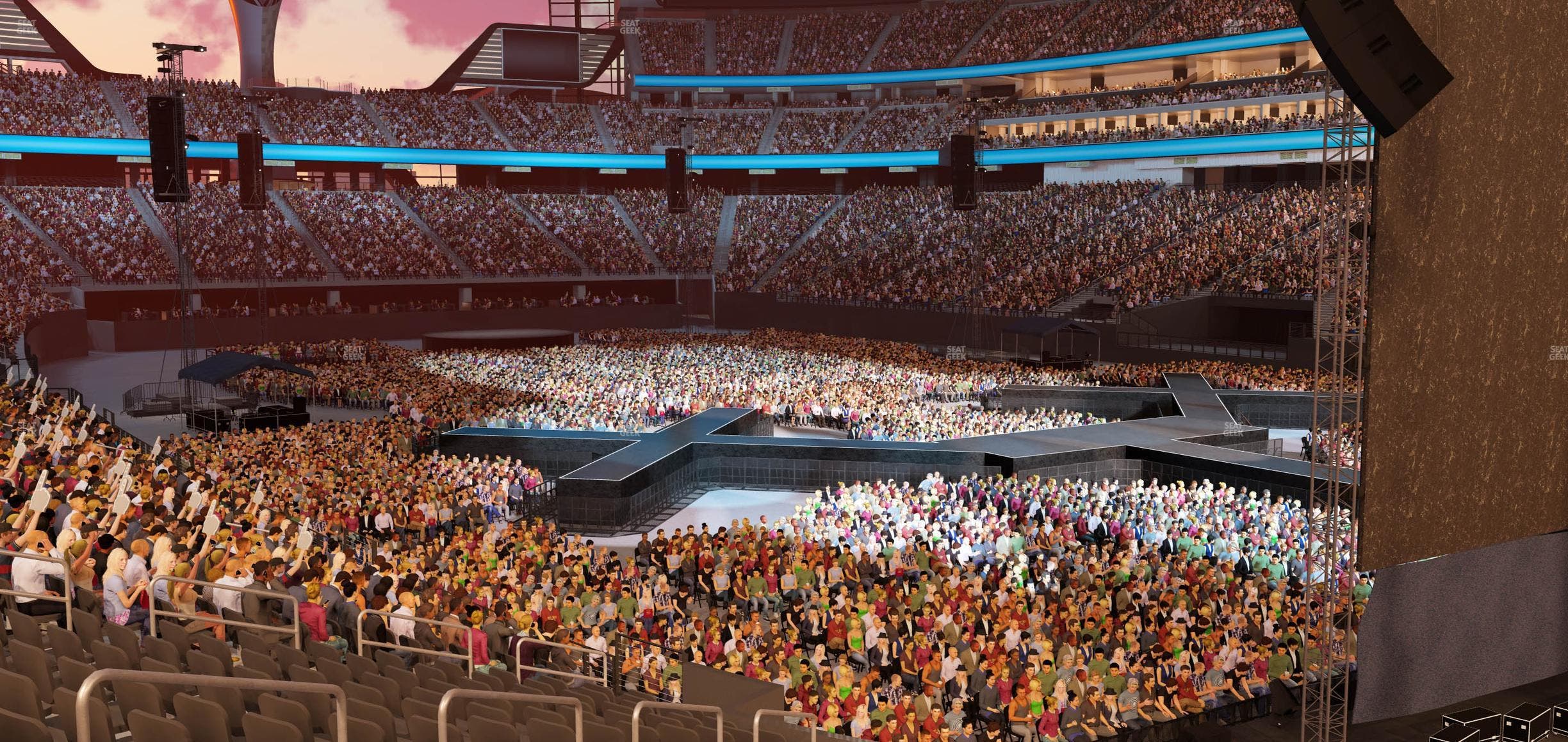 Allegiant Stadium - Section 127 Seat View