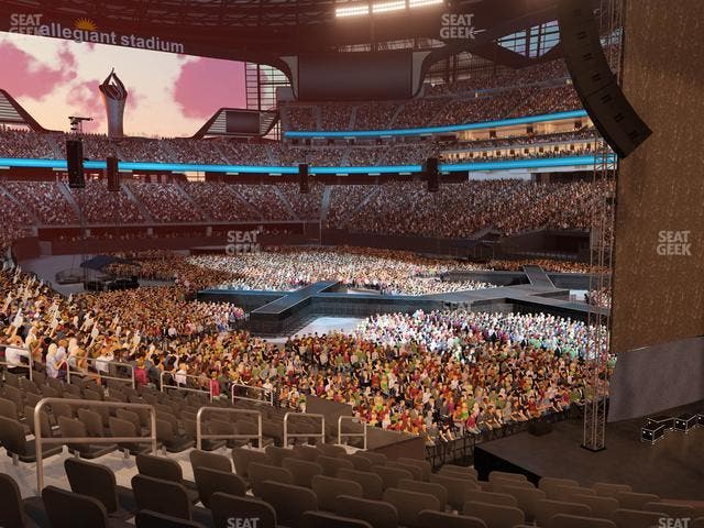 Allegiant Stadium - Section 127 Seat View