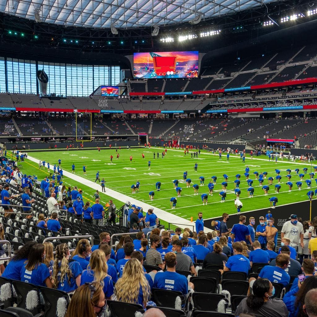 Allegiant Stadium - Section 127 Seat View