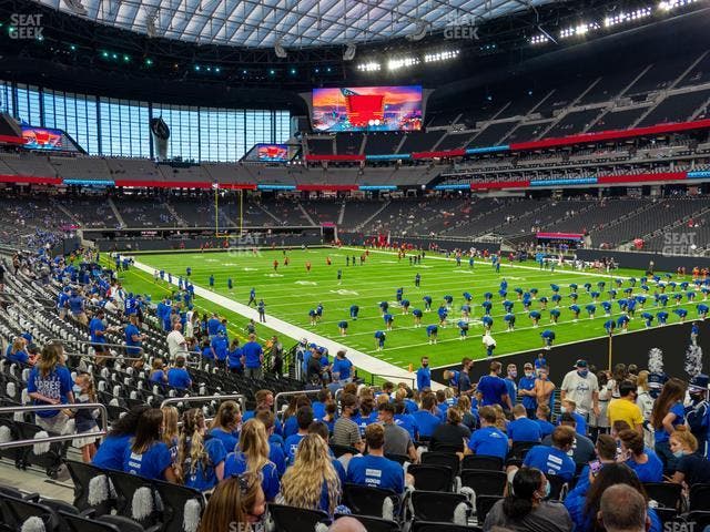 Allegiant Stadium - Section 127 Seat View