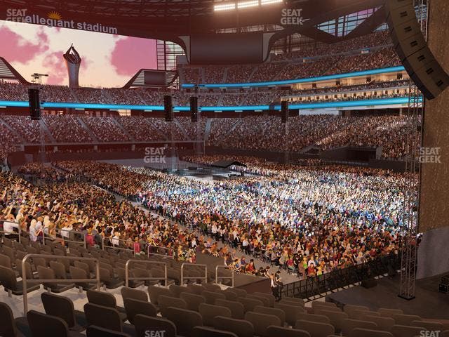 Allegiant Stadium - Section 127 Seat View