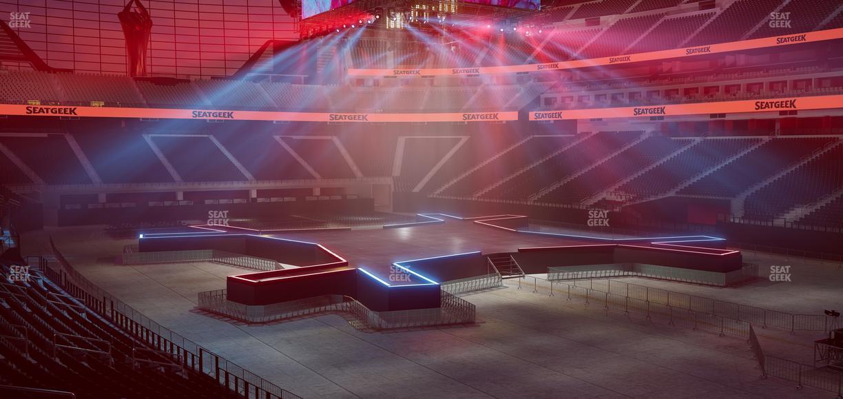 Allegiant Stadium - Section 127 Seat View