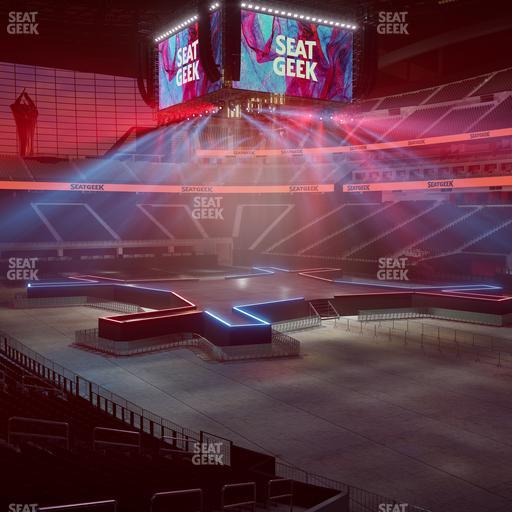 Allegiant Stadium - Section 127 Seat View