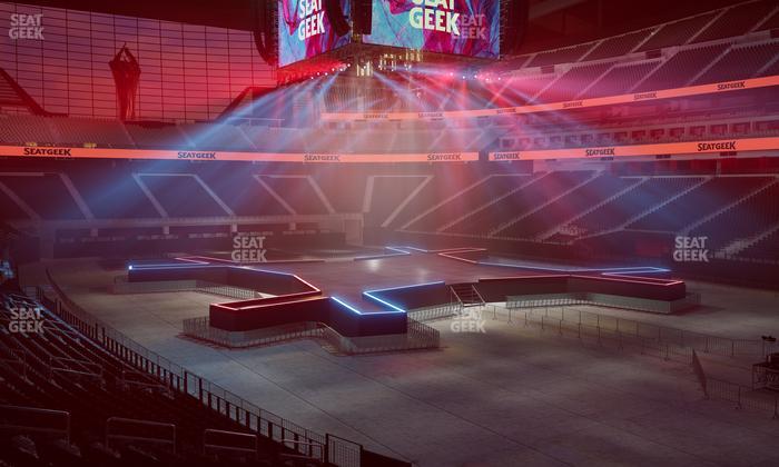 Allegiant Stadium - Section 127 Seat View