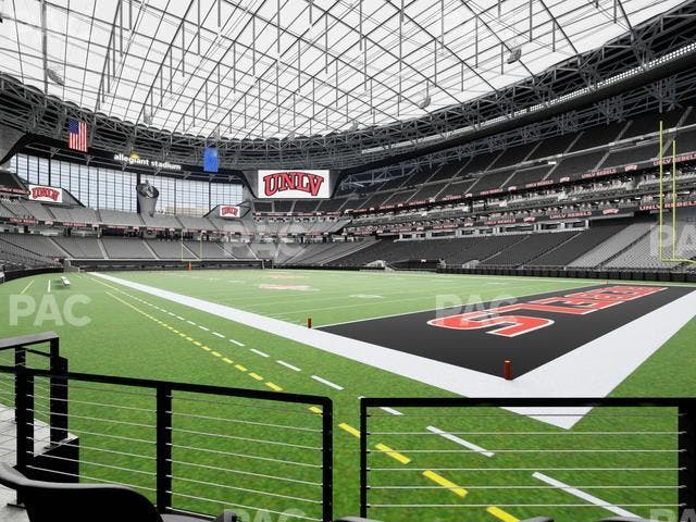 Allegiant Stadium - Section 127 Seat View