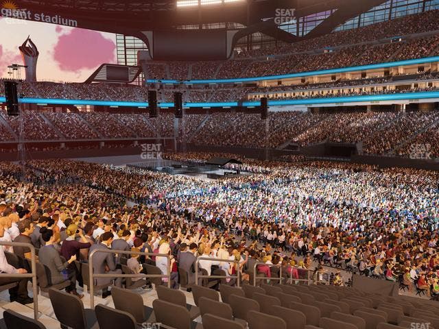 Allegiant Stadium - Section 128 Seat View