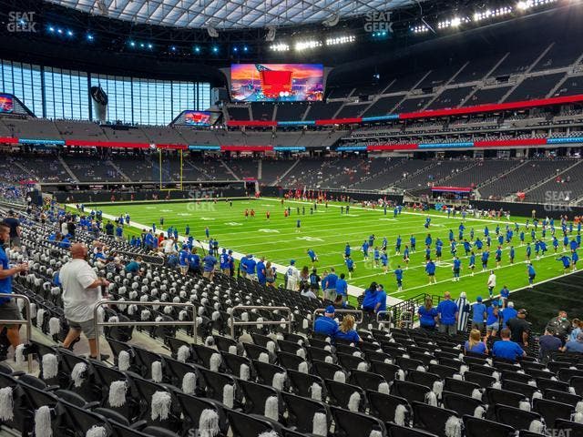 Allegiant Stadium - Section 128 Seat View