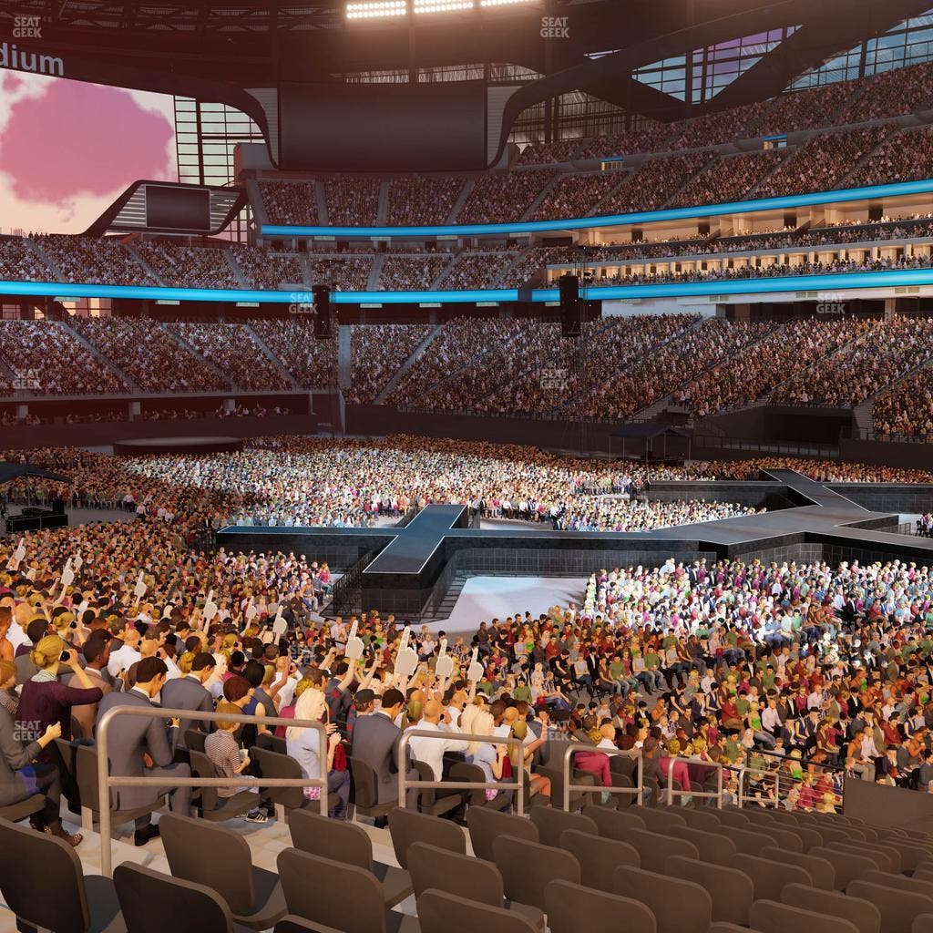 Allegiant Stadium - Section 128 Seat View