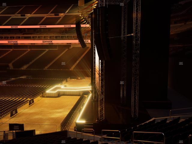 Allegiant Stadium - Section 128 Seat View